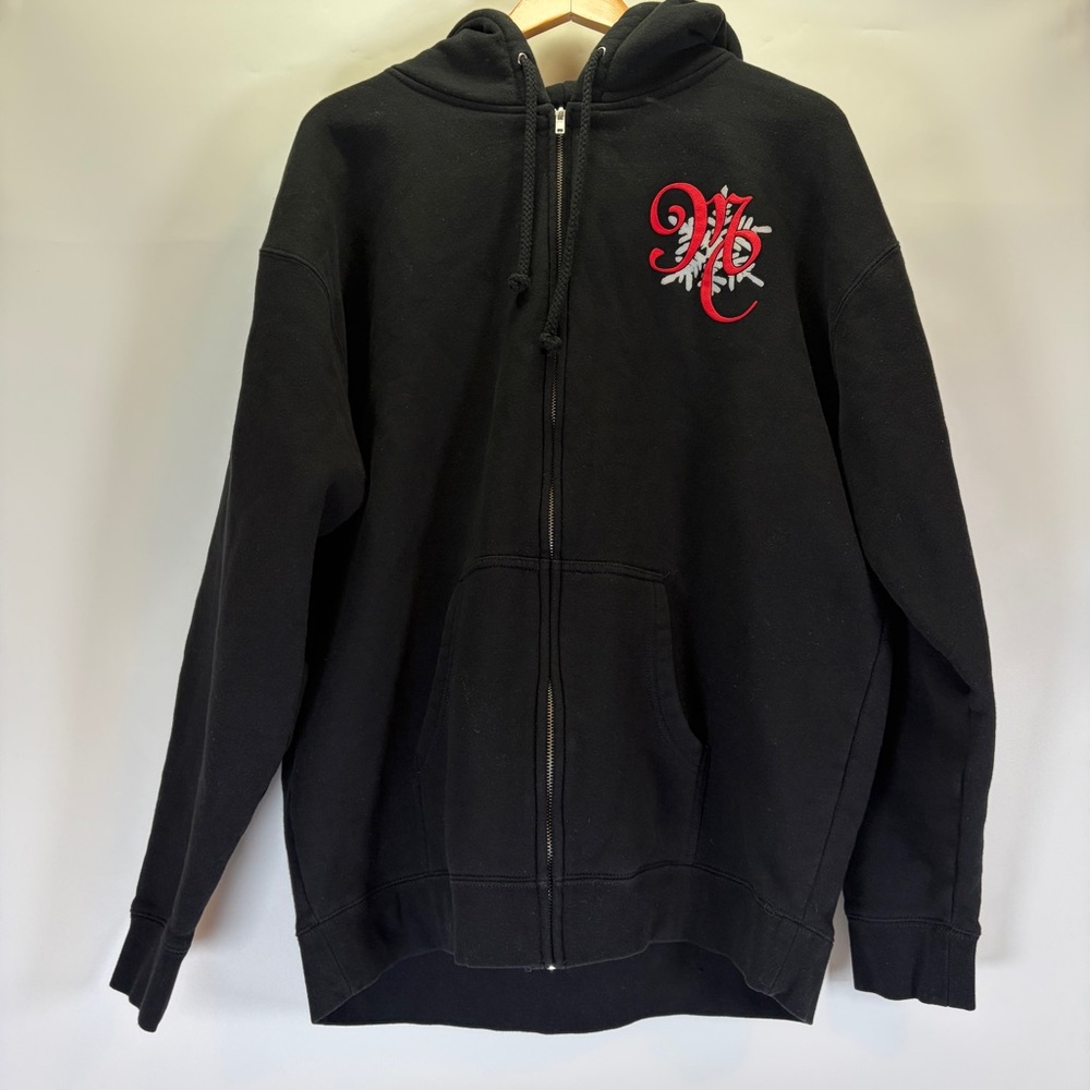 Mariah Carey Merry Christmas One and All Christmas Full Zip Unisex XL Hoodie